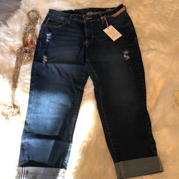 JAG petite Kyla Girlfriend Jeans Indigo - Picture 3 of 10